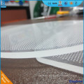 Transparent acrylic plastic plexiglass light guide panel